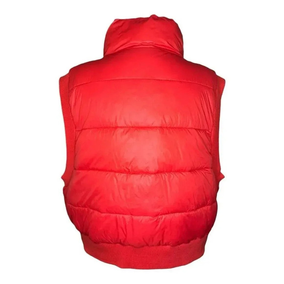 NEW Offline By Aerie Women's Red Puffer Vest Size XL Casual Fall Warmth NWOT - Picture 2 of 8